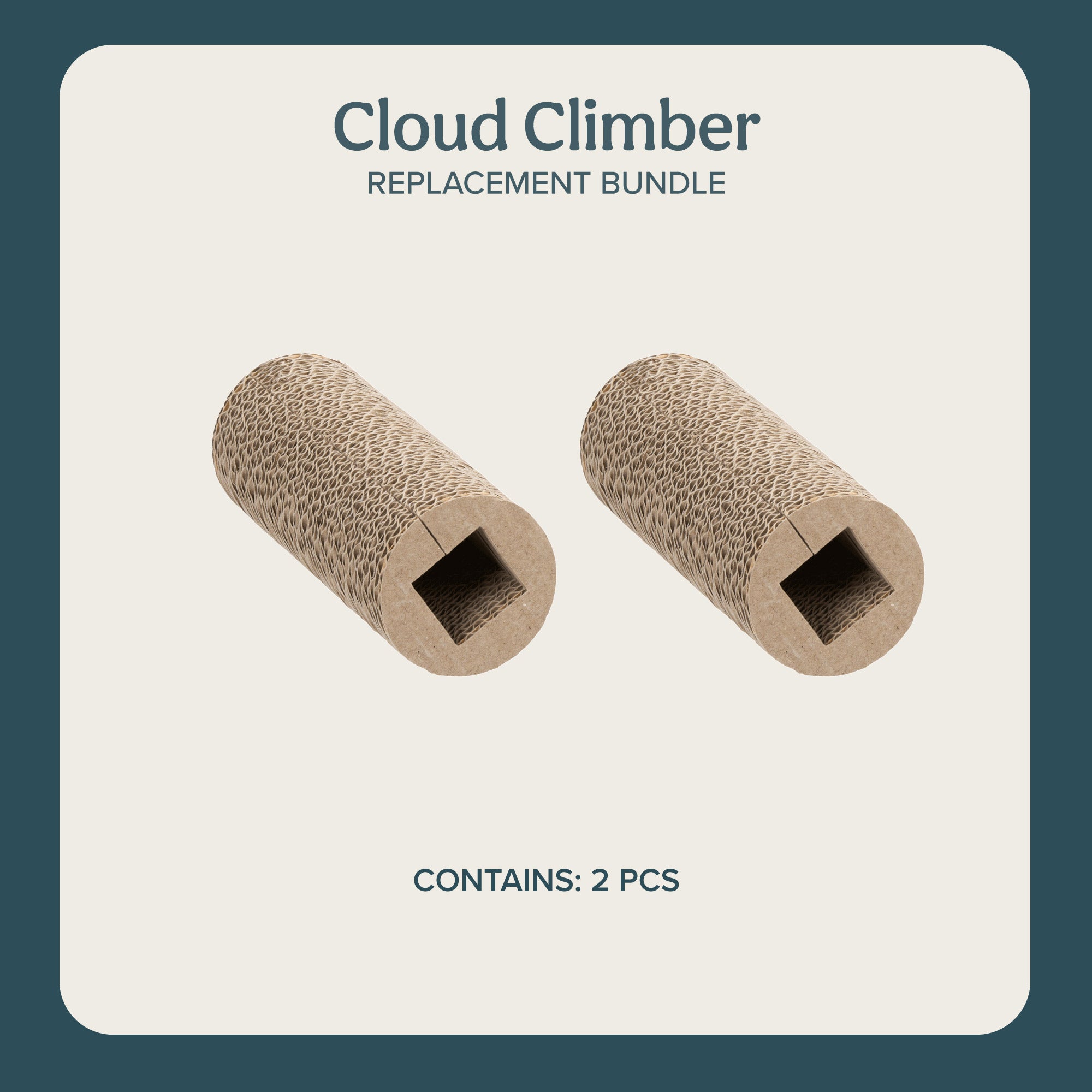 Ascentials by FurHaven Cloud Climber Replacement Corrugate Cardboard (2 Pack)