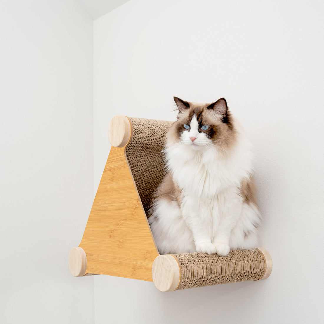 Ascentials by FurHaven Wall-Mounted Basecamp Cat Hideaway with Milestone Post (19")