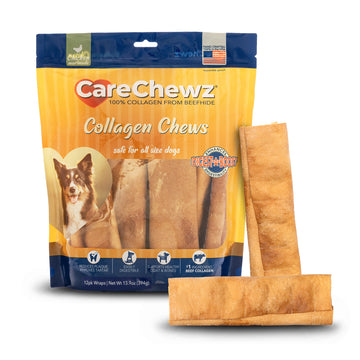 Pet Factory - CareChewz Collagen Wraps 6" Dog Treats